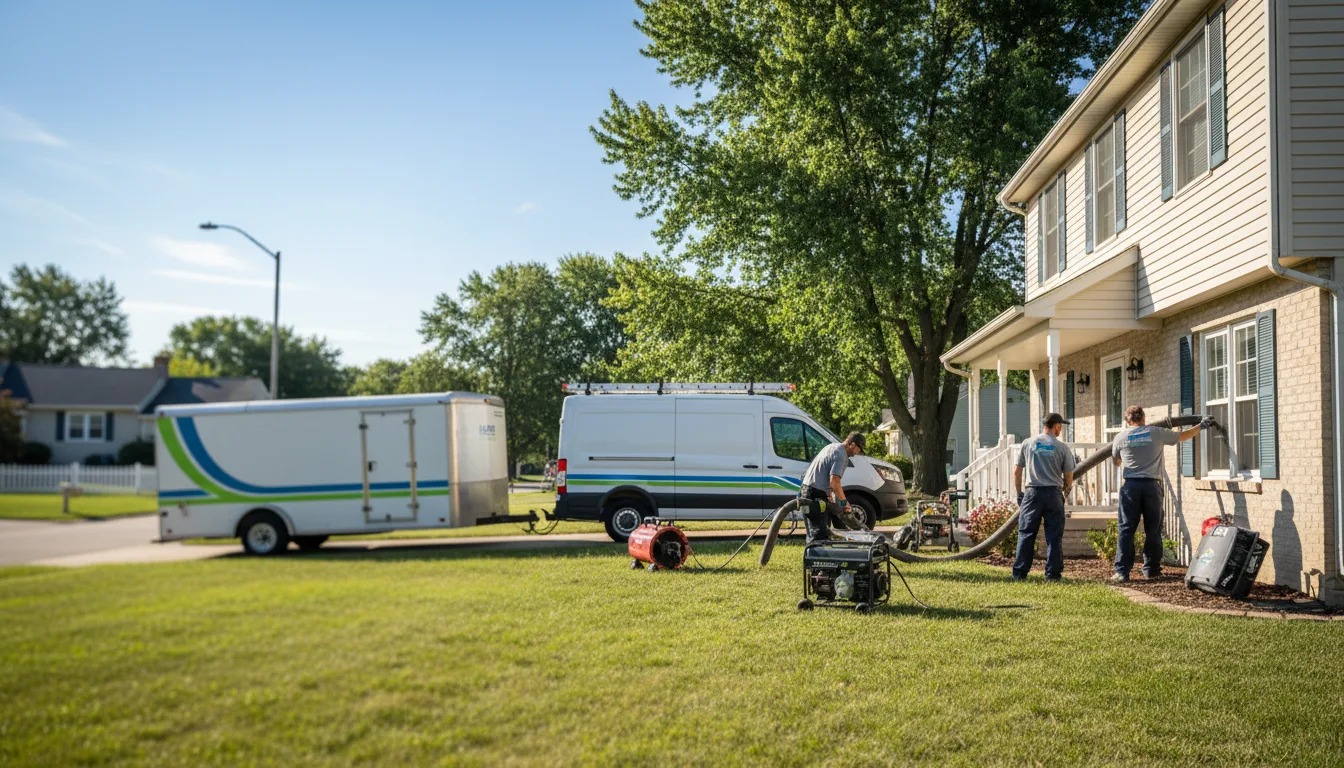 Flooded Basement Restoration And Cleanup With Repair in Wakefield, MI near me